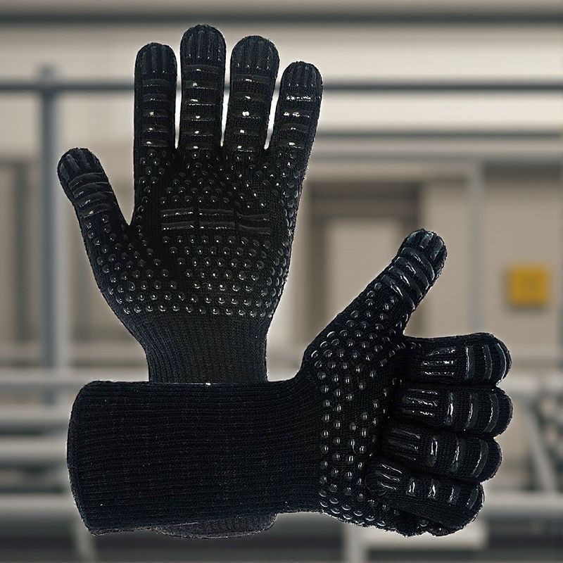 Heat Resistant BBQ Gloves Set  - огляд і ціна Heat Resistant Glove