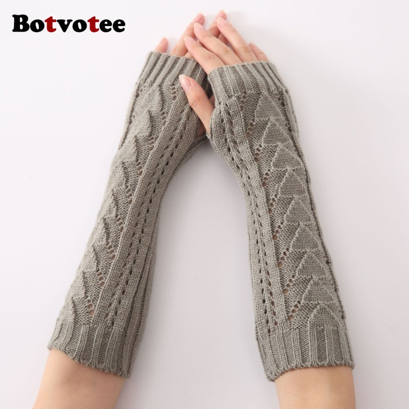 Botvotee for Women Winter Knit - огляд і ціна Fingerless Glove Knit