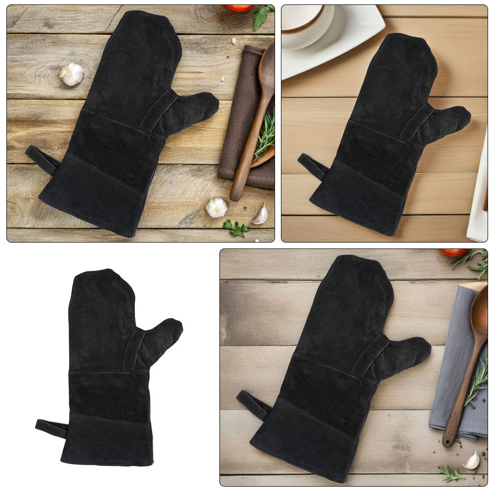3Pcs Heat Resistant Black Oven - огляд і ціна Heat Resistant Glove