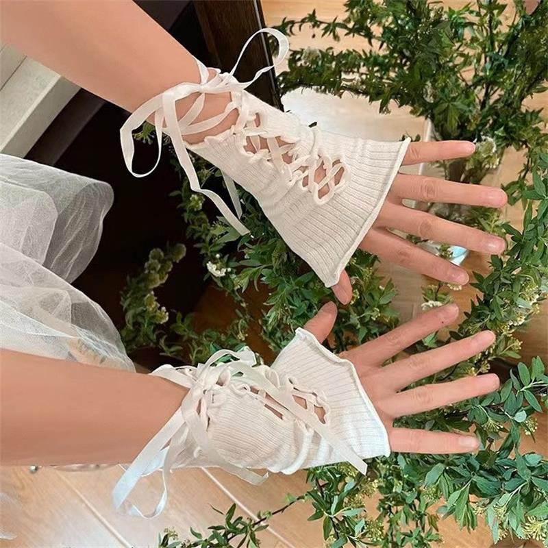 Women Strapping Lace Fingerles - огляд і ціна Fingerless Glove Knit