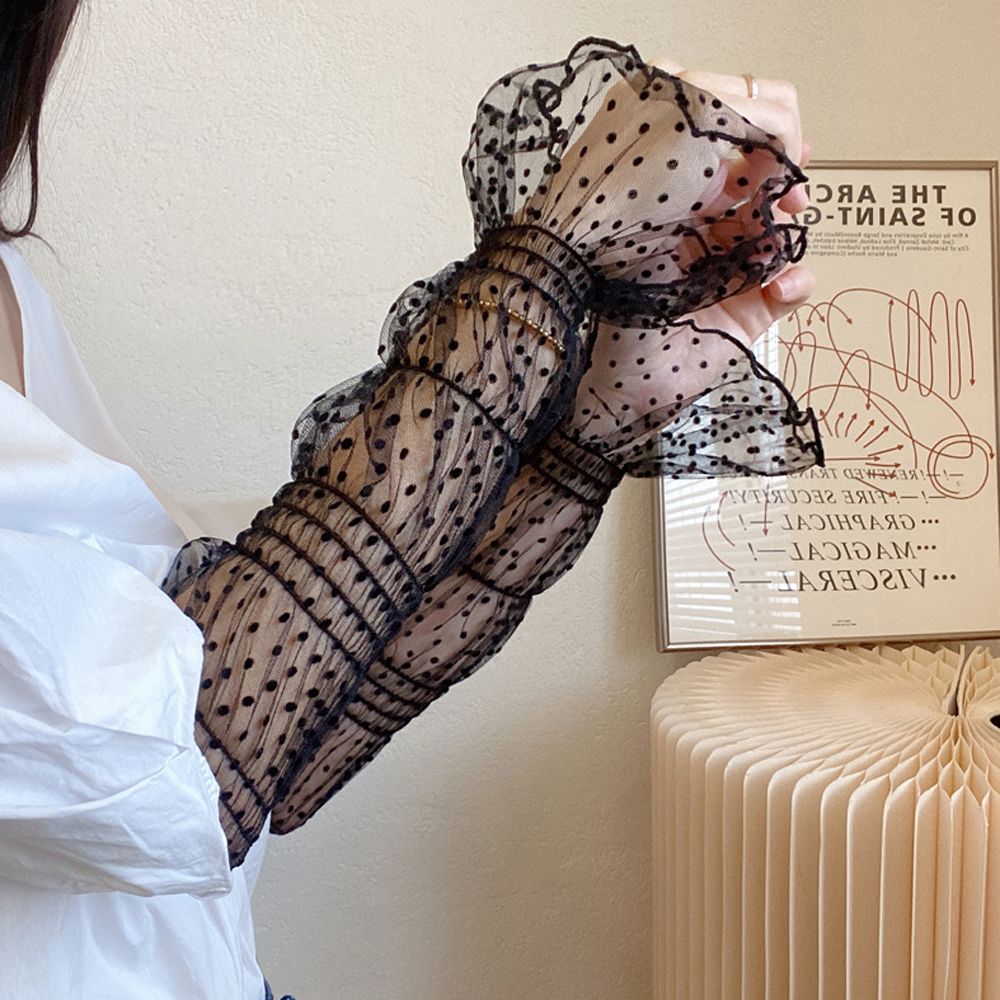 Summer Sunscreen Sleeves Shade - огляд і ціна Fingerless Glove Knit