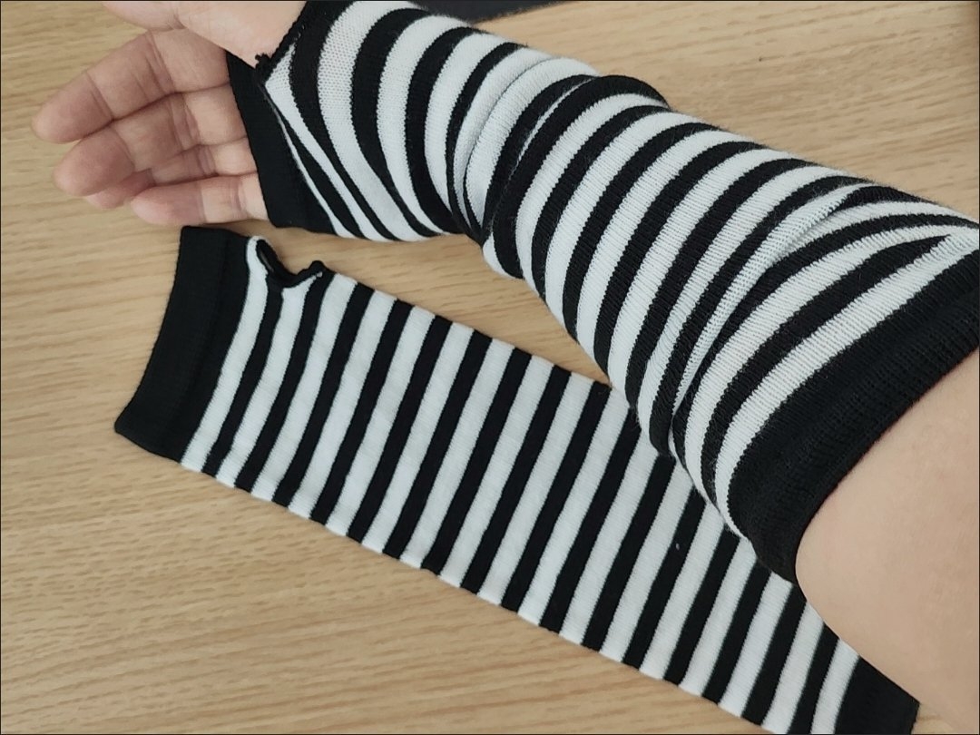 2pairs Warmer Knitted Long Fin - огляд і ціна Fingerless Glove Knit